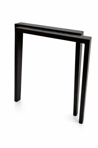 70x73,5 cm-es fém lábak T típusú loft íróasztalhoz – 2 db