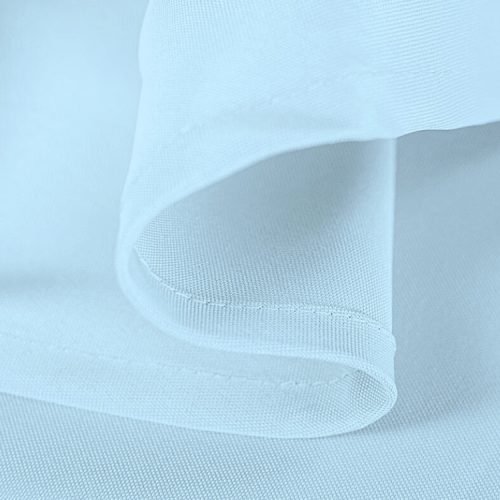 Foltálló kék színű terítő kerek asztalhoz, 320 mm átmérőjű