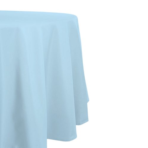 Foltálló kék színű terítő kerek asztalhoz, 320 mm átmérőjű