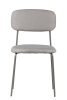 Uno skandináv stílusú kárpitozott szék - világos szürke