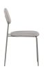 Uno skandináv stílusú kárpitozott szék - világos szürke