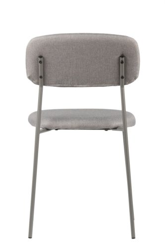 Uno skandináv stílusú kárpitozott szék - világos szürke