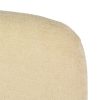 Uno skandináv stílusú kárpitozott szék - krémszínű