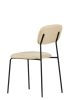 Uno skandináv stílusú kárpitozott szék - krémszínű