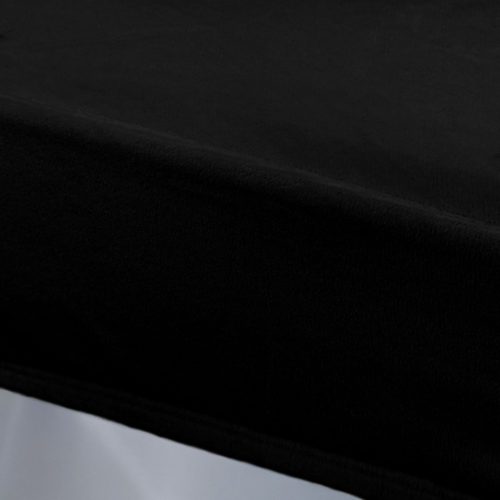 Univerzális bársony székhuzat, elasztikus, fekete