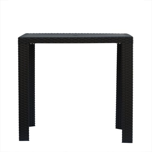 Riviera kerti asztal - rattan utánzat