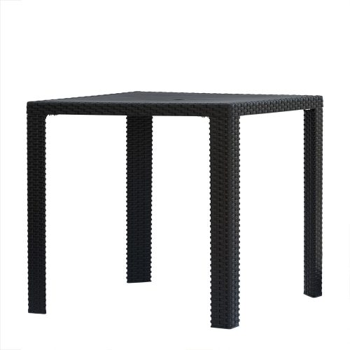 Riviera kerti asztal - rattan utánzat