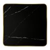 Arany ARP608 bárasztal 70x70cm fekete + 2 fekete Glamour székszett