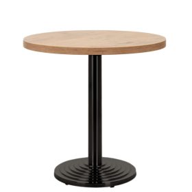   ARP0610 dohányzóasztal – kerek, 68 cm átmérőjű, lancelot tölgyfa