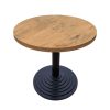 ARP0610 dohányzóasztal – kerek, 68 cm átmérőjű, lancelot tölgyfa