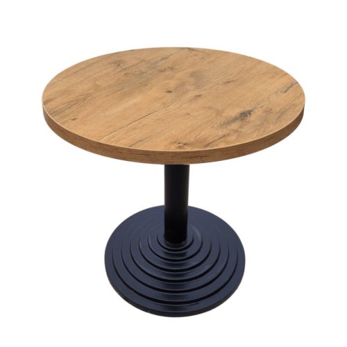 ARP0610 dohányzóasztal – kerek, 68 cm átmérőjű, lancelot tölgyfa