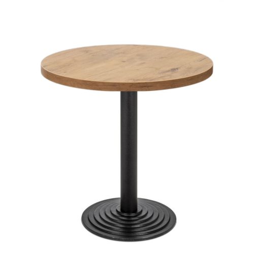 ARP0610 dohányzóasztal – kerek, 68 cm átmérőjű, lancelot tölgyfa