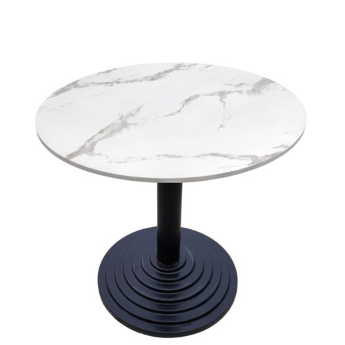 70 cm-es dohányzóasztal – fehér márvány