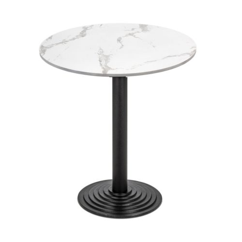 70 cm-es dohányzóasztal – fehér márvány