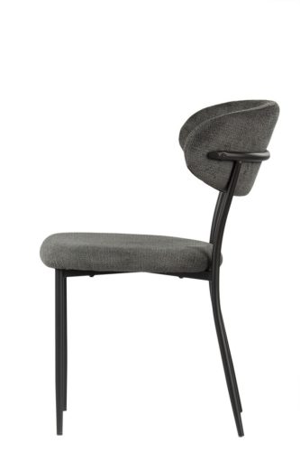 Fresco kárpitozott konyhaszék - sötétszürke