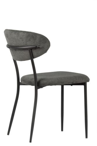 Fresco kárpitozott konyhaszék - sötétszürke