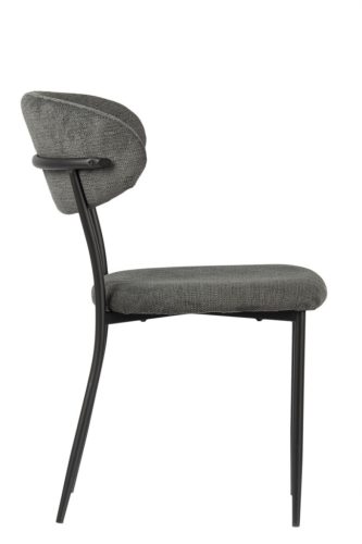 Fresco kárpitozott konyhaszék - sötétszürke