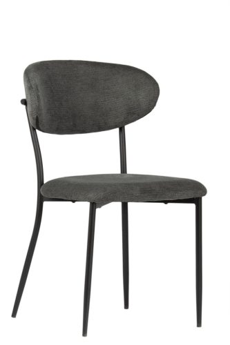 Fresco kárpitozott konyhaszék - sötétszürke