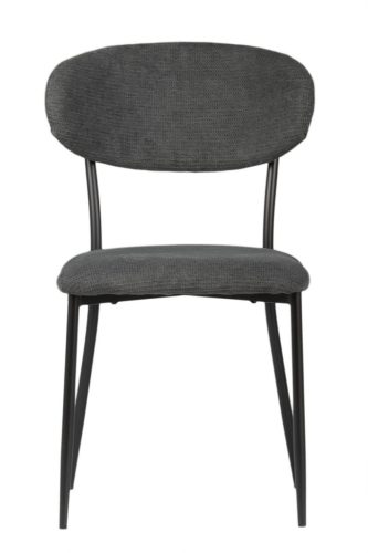 Fresco kárpitozott konyhaszék - sötétszürke