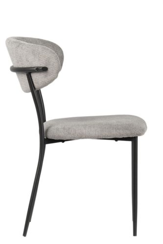 Fresco kárpitozott konyhai szék - szürke