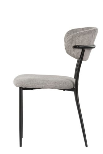 Fresco kárpitozott konyhai szék - szürke