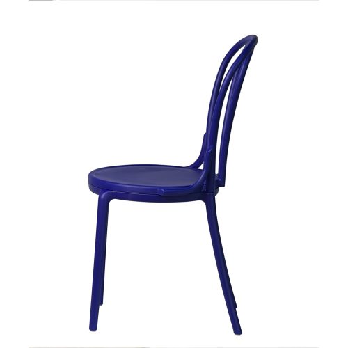 Klasszikus Vintage konyhai szék – kék