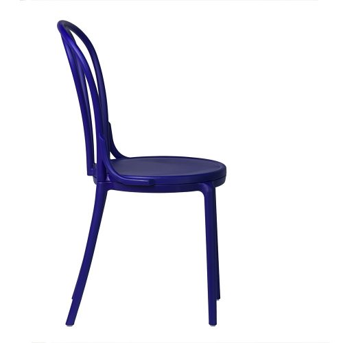 Klasszikus Vintage konyhai szék – kék