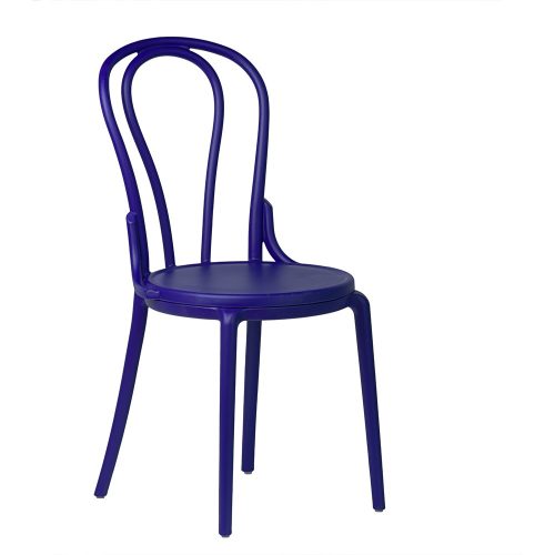 Klasszikus Vintage konyhai szék – kék