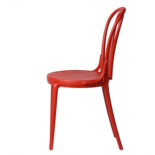 Klasszikus Vintage konyhai szék – piros