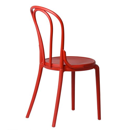 Klasszikus Vintage konyhai szék – piros