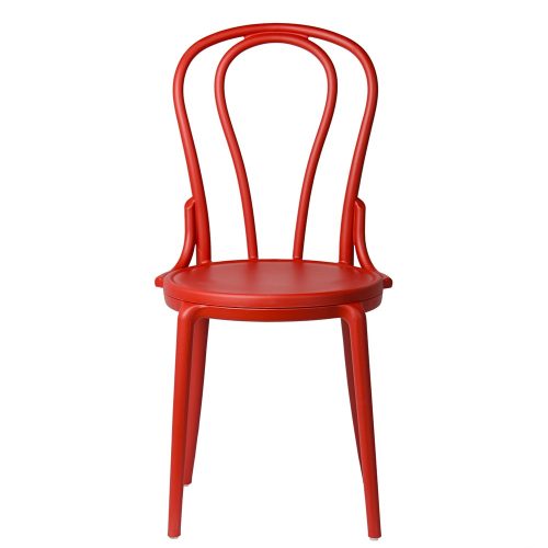 Klasszikus Vintage konyhai szék – piros