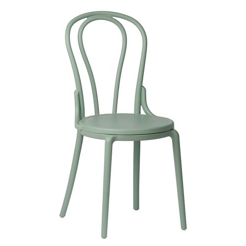 Klasszikus Vintage konyhai szék – zöld