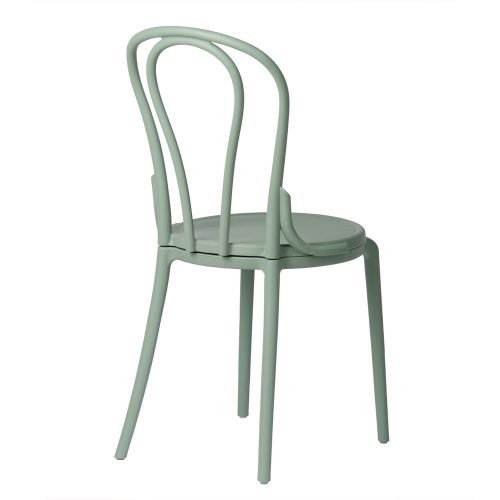 Klasszikus Vintage konyhai szék – zöld