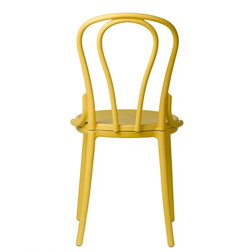 Klasszikus Vintage konyhai szék – sárga