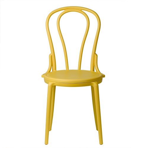 Klasszikus Vintage konyhai szék – sárga