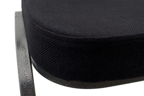 Negro kárpitozott bankett szék 20x20x1.0cm