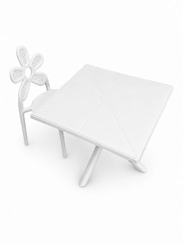 Solo Mini gyermekasztal 60x60 cm – fehér