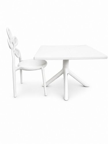 Solo Mini gyermekasztal 60x60 cm – fehér