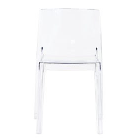   REST átlátszó konferenciaszék irodába – modern, PET műanyag, könnyen tisztítható