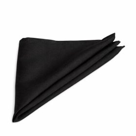 50×50 cm-es fekete pamut bankettszalvéta