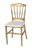 NAPOLEON bankett/esküvői szék PP-arany
