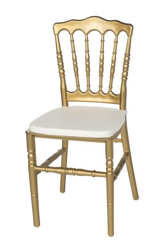NAPOLEON bankett/esküvői szék PP-arany