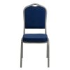 Luxus bankett szék 25x25x1.2 kék sima