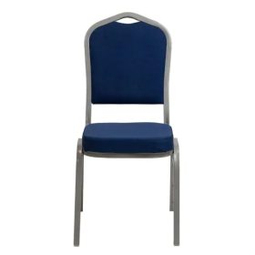 Luxus bankett szék 25x25x1.2 kék sima