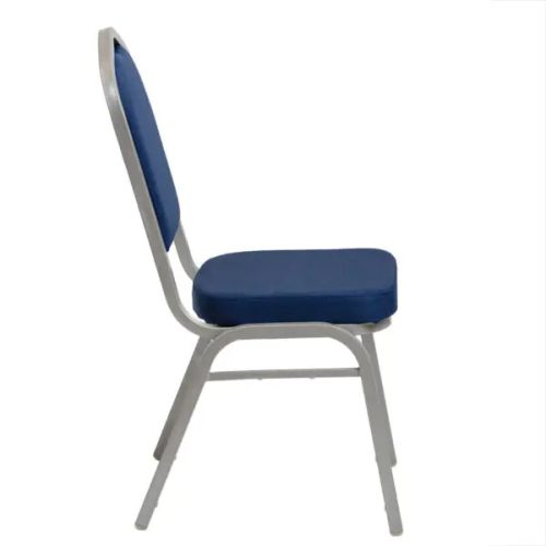 Luxus bankett szék 25x25x1.2 kék sima