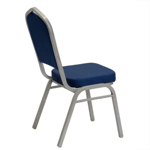Luxus bankett szék 25x25x1.2 kék sima
