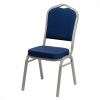 Luxus bankett szék 25x25x1.2 kék sima