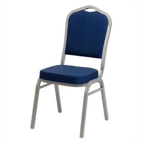 Luxus bankett szék 25x25x1.2 kék sima