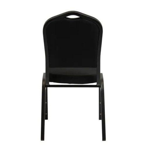 Luxus Sötét bankett szék 25x25x1.2 fekete sima