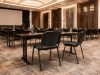 ISO PVC-vel kárpitozott konferenciaszék – fekete színű